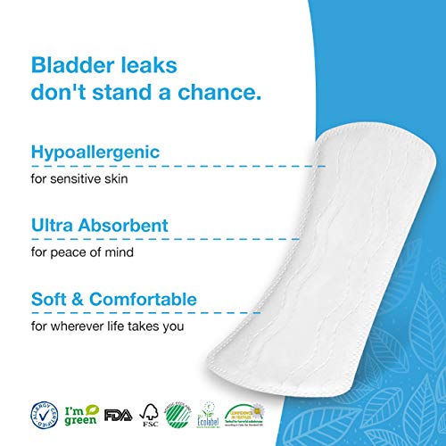 Veeda Natural Premium Ultra Thin Panty Liners for Women - Breathable Thin Daily Liners are Always Chlorine and Toxin Free - Hypoallergenic & Long Length Pantiliners - Lite Absorbency - 46 Count