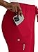 Maevn Matrix Full Elastic Waistband Cargo Scrub Pant (XX-Large, Red)