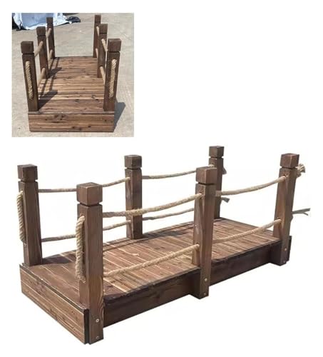 Wooden Garden Bridge, Wood Garden Bridge, Wooden Garden Bridges with ...