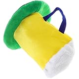 Gatuida Sombrero Fiesta Jarra Cerveza Divertido para Carnaval Oktoberfest Disfraz Accesorio Ligero para Hombre y Mujer