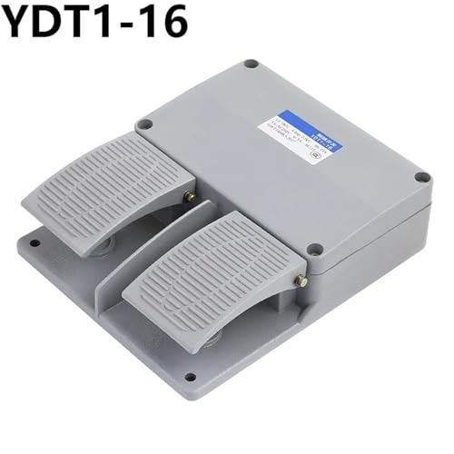 Interruptor de pedal robusto de aluminio con doble núcleo KH9011 3