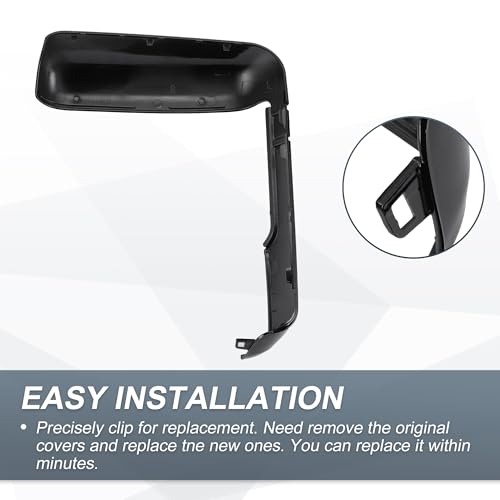 X AUTOHAUX Top Side Tow Mirror Cover Clip-on for GMC for Chevy Cap Trim by X AUTOHAUX - Used condition - Image 5