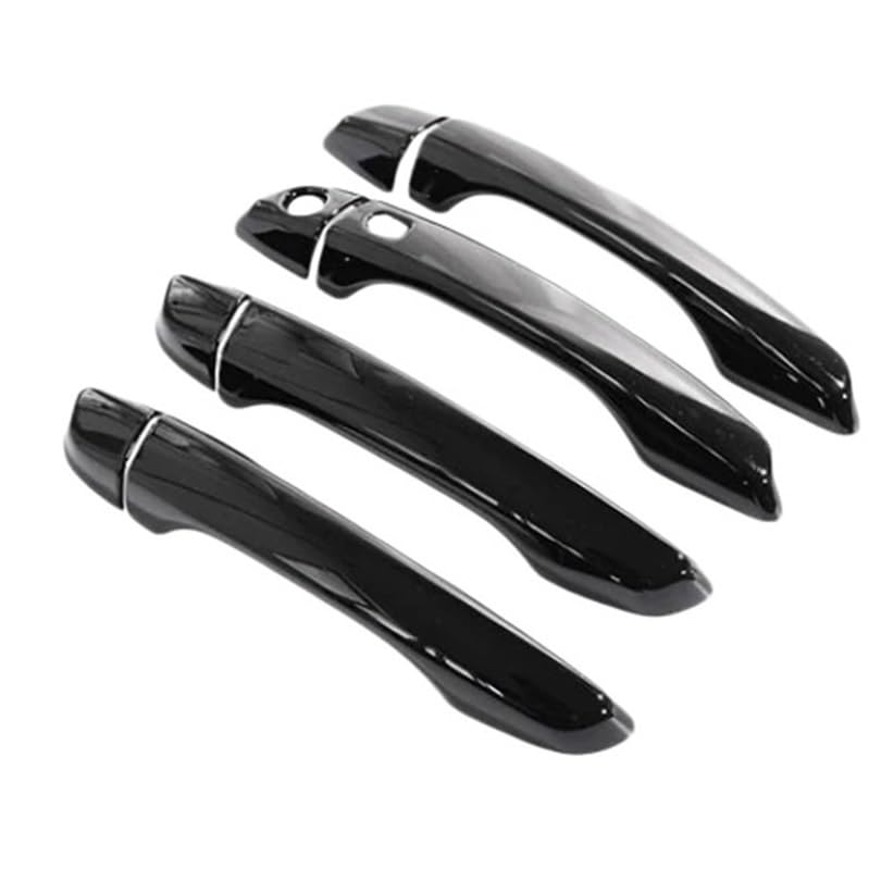 Couvercle de poignée porte noir brillant pour Peugeot 3008 MK2 P84 2017-2023