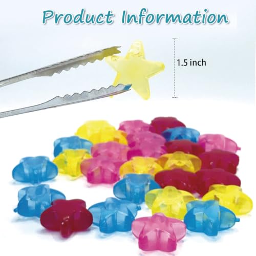 Cubos de Hielo Reutilizables Estrella 30 pzas con Pinzas miniatura 3