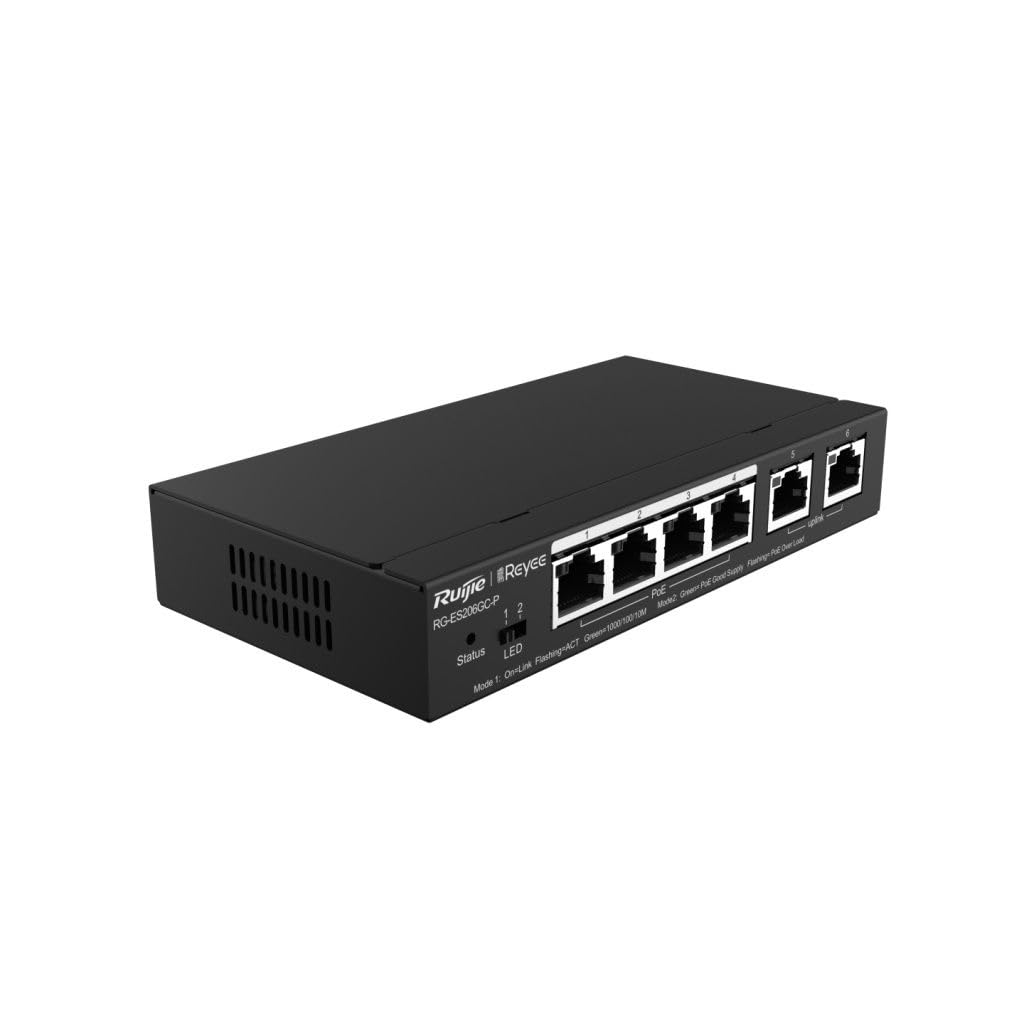 Reyee 6-Port Gigabit Managed PoE Switch