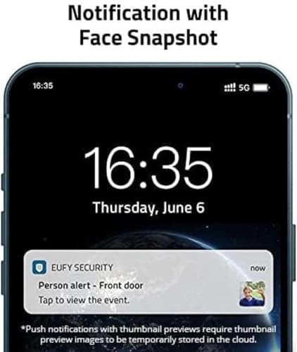 eufy Security Video Doorbell Wireless S220 (S210) 2K (Battery-Powered) with Chime, No Monthly Fee, On-Device Al for Human Detection, 32GB Local Storage, Simple Self-Installation, 2-Way Audio - Image 5