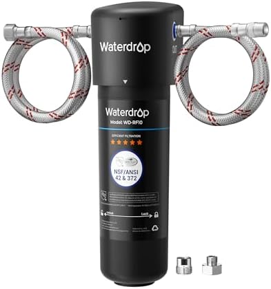 Waterdrop 10UA Under Sink Water Filter System, NSF/ANSI 42 Certified 1 Year