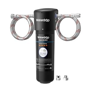 Waterdrop 10UA Under Sink Water Filter System, NSF/ANSI 42 Certified 1 Year