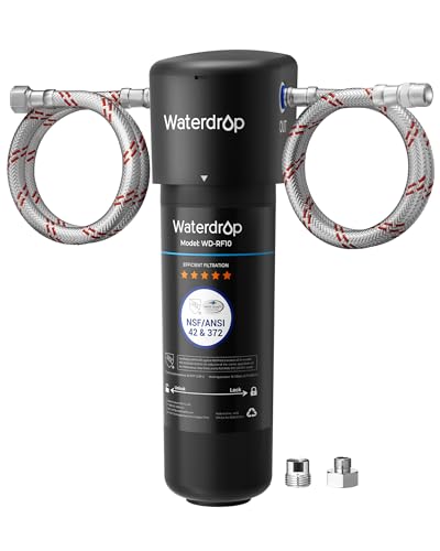Waterdrop 10UA Under Sink Water Filter System, Reduces PFAS, PFOA/PFOS, Lead, Chlorine, Bad Taste &...