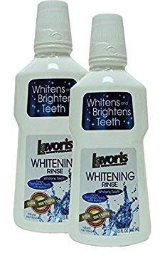 Lavoris Mouthwash Whitening Rinse 15 oz (Pack of 2)