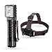 Produktbild Wurkkos HD15 Stirnlampe,2000 Lumen Kopflampe,Spotlicht und Flutlicht,Vielseitig Einsetzbar,EDC Taschenlampe mit Samsung LH351D und SST20 LED für Outdoor und Indoor- Aktivitäten,inkl.18650 Akku