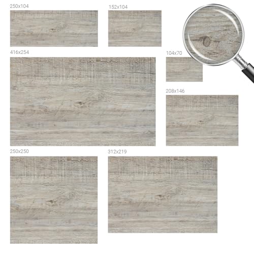 Vinilos de madera para tapar imperfecciones de la pared de forma rápida 6