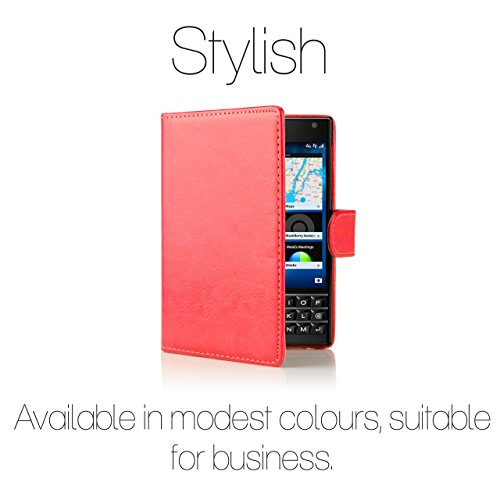32Nd Book Style Wallet Pu Leather Flip Case Cover For Blackberry Passport - Black #TOP5