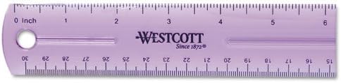12'' Jewel Colored Ruler
