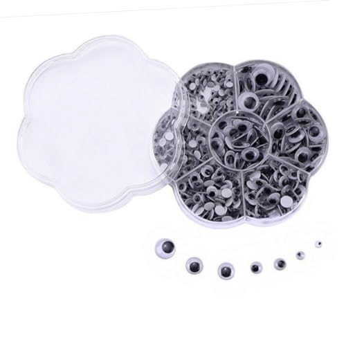 DIYEAH DIY Eyes Self Stick Stickers 700pcs Craft Eyes for Craft Decorative Projects