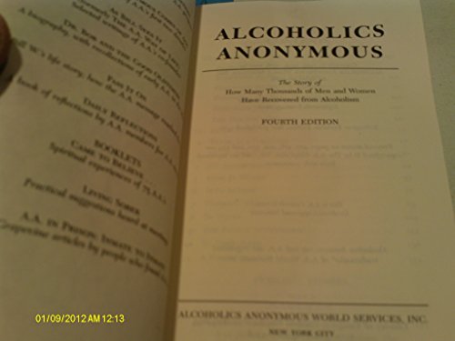 Alcoholics Anonymous 4TH EDITION B004NH5BFA Book Cover