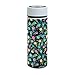 XiangHeFu Tazza da Viaggio a Prova di perdite Mantieni Una Bottiglia d'Acqua Thermos Fredda o Calda Gelato colorato DOT Pattern caffè in Acciaio Inossidabile Senza Cuciture
