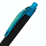 Pentel EnerGel Kuro Liquid Gel Pen, (0.7mm) Medium line, Turquoise Ink, 12 Pack (BL437R1-S3) – view 5
