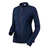 Bewegungsfreiheit HEAD Perf Tech Tennis-Jacke, Damen XS Marineblau