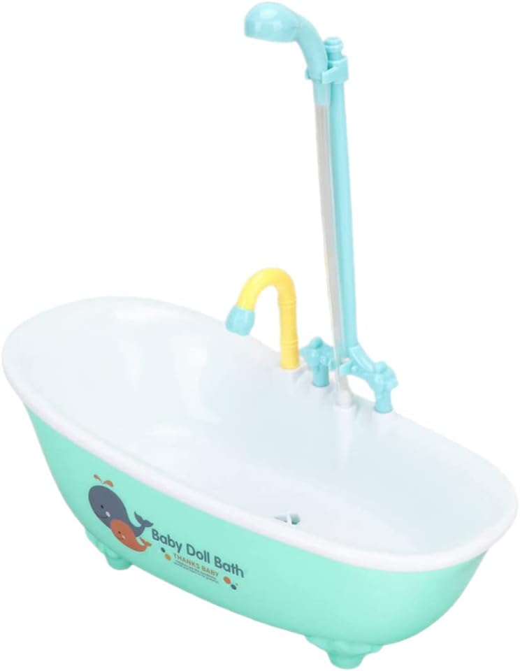 Ipetboom Parrot Bath Tub Bird Bird Automatic Bathtub with Faucet Parakeet Shower Box Bird Bathroom Toys Pet Pool Birdbath Bowl for Bird Cage Accessory