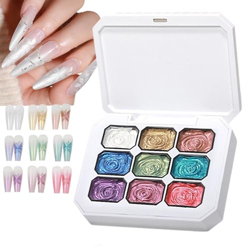Esmalte de uñas de 15 ml con efecto degradado intenso y color vibrante para manicura 7