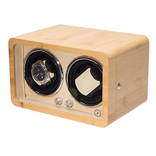 Écrin watch winder haut de gamme rotatif pour montres automatiques de luxe