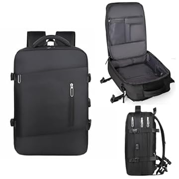 Mochila Executiva Bolsa Masculina Feminina Notebook Anti Furto Reforçada Semi Impermeável Escolar Faculdade Trabalho Viagem Resistente Executiva Cabo De Aço Saída Usb SAÍDA Fone DE OUVIDO