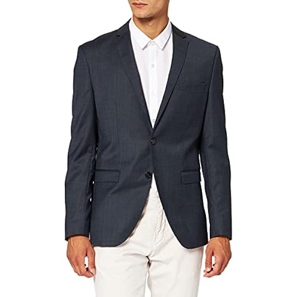 SELECTED HOMME Slhslim-mylophil Blue BLZ B Noos Chaqueta de Traje para Hombre