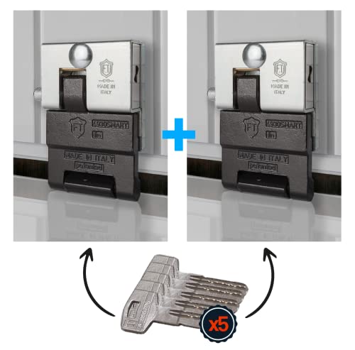 F.T. Kit de sécurité pour porte basculante garage SMART 4930 (SMART EVOx2) - Clés identiques
