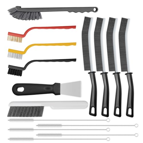15pcs-Crevice-Cleaning-Brush-Hard-Bristle-Scrub-Brushes-Tools-Multifunctional-Grout-Brush-for-Home-Bathroom-Ktichen-Window-and-Corners 15pcs Crevice Cleaning Brush, Hard Bristle Scrub Brushes Tools, Multifunctional Grout Brush for Home, Bathroom, Ktichen, Window and Corners - Image 1