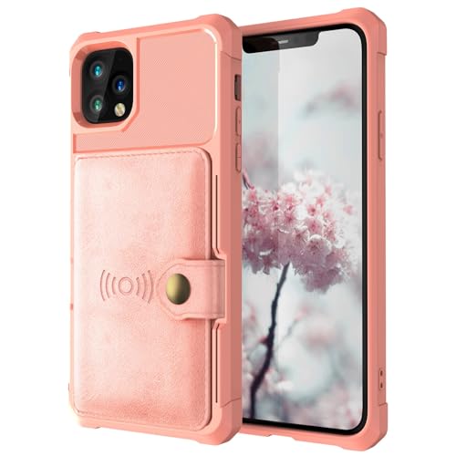 Étui portefeuille iPhone 13 en cuir avec fermeture magnétique pour une protection intégrale