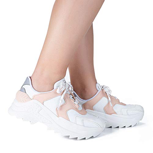 Tênis Dakota Chunky Feminino Branco/Aveia 40