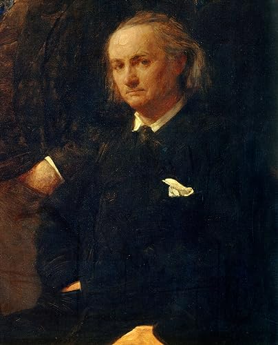 Portrait de Charles Baudelaire tableau de maître Fantin-Latour impression prestige 60x90cm