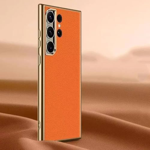 Pare-chocs antichoc Samsung S23 coque orange pour le quotidien