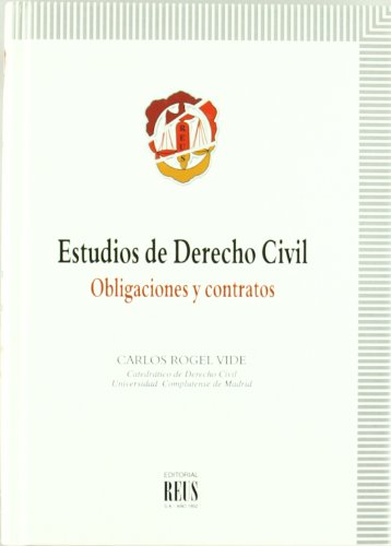 Portada de Estudios de Derecho Civil 02. Obligaciones y Contratos
