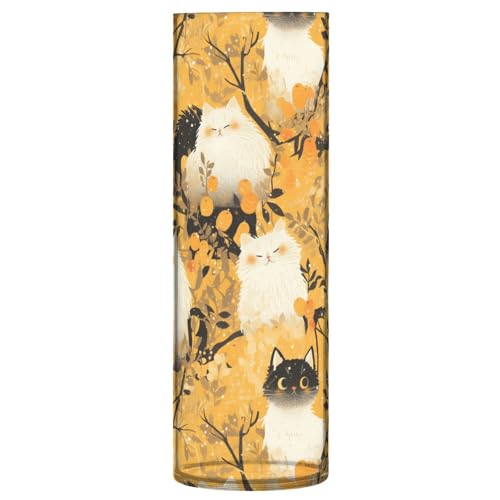 Vase en plastique jaune incassable pour fleurs et table mariage - 2