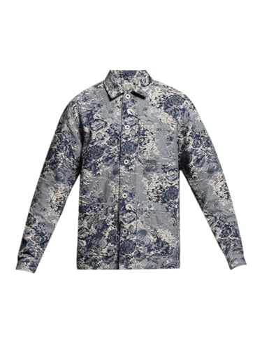 Image of JACK & JONES Men's Cotton Blend Standard Length A-Line Coat