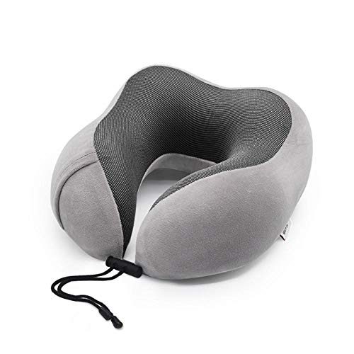 Espuma de Memoria Concepto de Almohada Adecuado para Adultos y niños,Almohada en Forma de U Almohada para el Cuello Almohada...