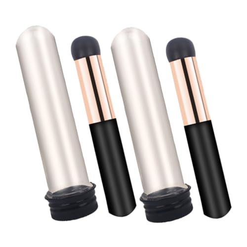Anneome 2 piezas Aplicadores de Labios de Silicona Pinceles para Maquillaje Labial Suave y Versátil para Gloss y Máscara de Labios