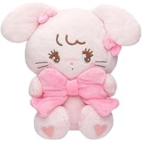 Amazon.co.jp: mikko characters 抱きしめ おリボン ぬいぐるみ みっこ