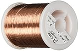 Magnet Wire, Enameled Copper Wire, 33 AWG, 1.0 Lbs, 6352' Length, 0.0077