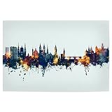 artboxONE Poster 30x20 cm Städte Würzburg Germany Skyline 