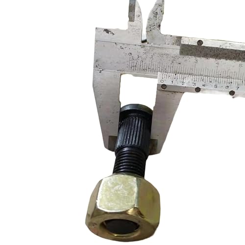 Image of 8pcs Wheel Stud & Nut Kit 6709170 Compatible with Bobcat S16 S18 S550 S770 S750 S850 Skid Steer 6564669