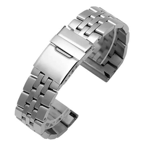 Bracelet de montre acier pour homme idéal au bureau et en voyage d'affaires