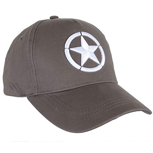 Fostex Gorra De Béisbol Aliada WWII Aliada (Gris)