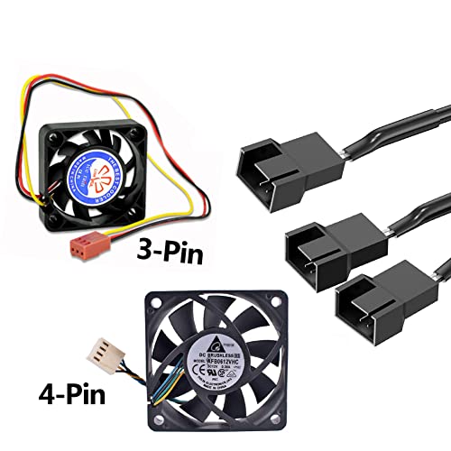 Delinx 3X24WFAN Triple 3-Pin And 4-Pin Pc Fan Power Adapter, 12V Fan Speed Controller,100-240Vac To 3-12Vdc Adjustable Power Supply thumb #3