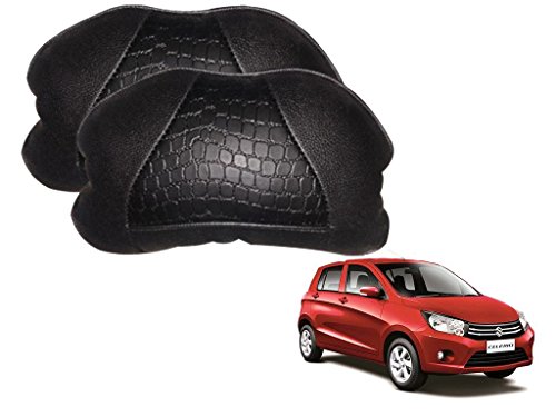 Image of Kozdiko Car Neck Rest Pillow Cushion Black Set of 2 Pcs for Maruti Suzuki Alto 800