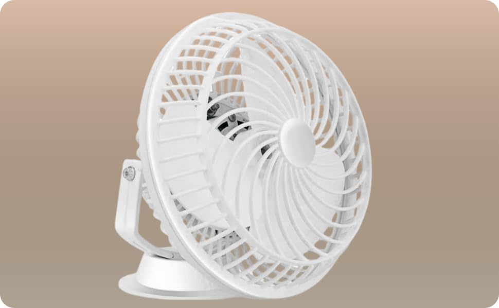 STARVIN Wall Mounted Fan High Speed Wall Fan for Home & Kitchen Compact Size,Adjustable Tilt,Low Noise Small Wall Fan for Office, Shop & Utility Area - EVTS (6" cabin white, 6 inch)-image-27