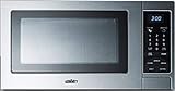 Summit SCM853 19” Compact Microwave, Stainless steel