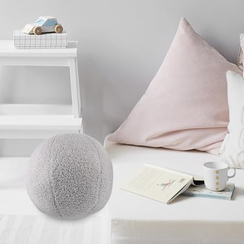 Coussin de balle douce de qualite premium INOOMP peluche couleur glacier - 7